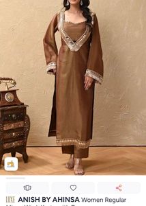 Vibrant Floral Embroidered Kurta