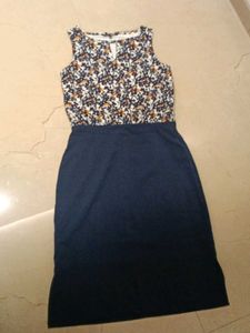Floral Print Sleeveless Dress