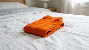 Vibrant Orange Tights
