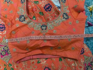 Heavy stylish lehanga choli with beautiful dup