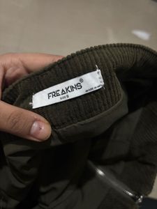 Corduroy Cargo Mini Skirt (freakins)