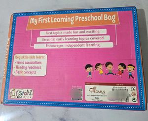 My First Learning Preschool Bag - 10 Books