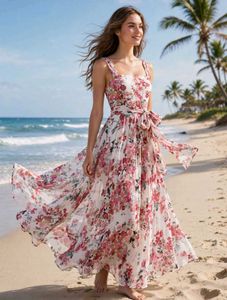 Boho Floral Maxi Dress