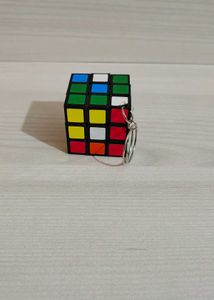 Mini Rubik's Cube Keychain