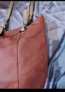 Chic Brown Tote Handbag