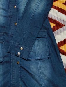 Denim Long Jacket