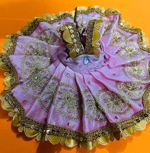 Laddu Gopal Fancy Dress Fabric Cotton Size 4, 5, 6