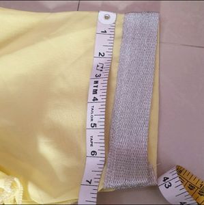 Yellow Embroidered Anarkali Dress