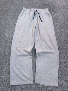Grey Wide Leg Sweatpants