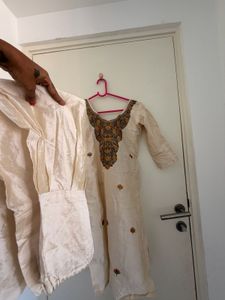 patiyala with kurta hand stitch dress no dupatta