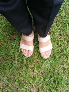 Elegant Beige Wedge