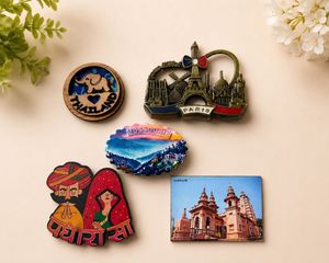 Assorted Travel Souvenir Fridge Magnets