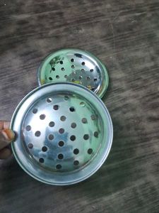 Stainless Steel Drain Covers (Set of 2)