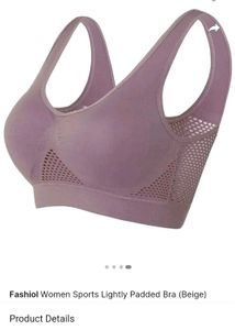 Lavender Sports Bra