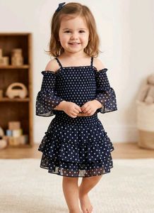 Polka Dot Two-Piece Set