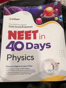 Arihant NEET in 40 Days Physics