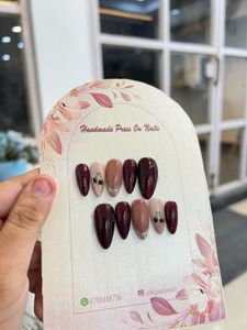Handmade Cherry Press-On Nails