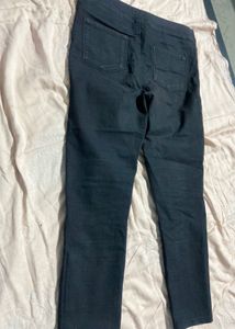 Black Denim Jeggings
