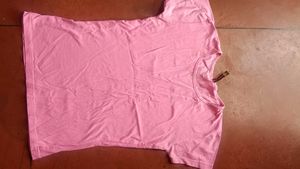 Pink Casual T-Shirt