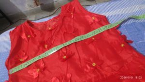 Red gown
