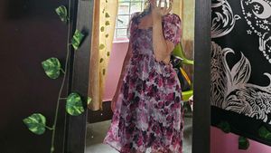 Flowy Floral Mini Dress
