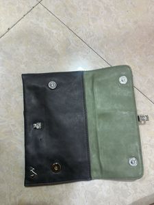 Stylish Black and Green Wallet
