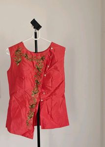 Pretty Pink &amp; Turquoise Ethnic Wear Set
