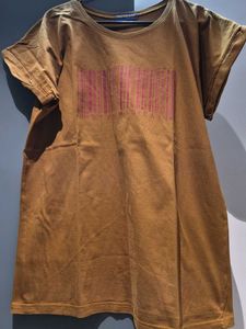 Brown Graphic T-Shirt