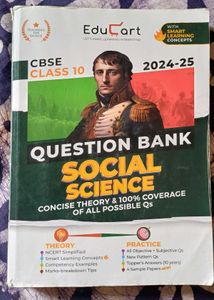 CBSE Class 10 Social Science Question Bank 2024-25