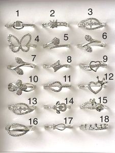 Adjustable Stone Finger Rings