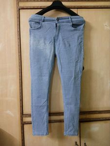 RMR Women's Icy Blue Skinny Fit Jeans | Waist 32