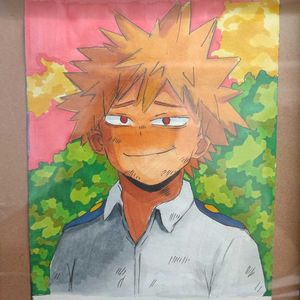 Anime MHA Bakugo Frame 💢🔥