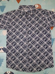 Men's Short Sleeve Printed Shirt