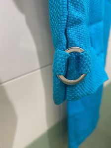 Bright Blue Cropped Pants