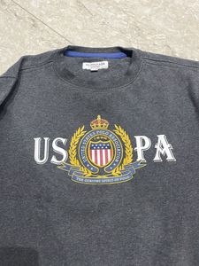 USPA Grey Graphic Print Sweatshirt