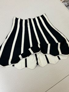 Houndstooth Print Skirt(combo of 3)