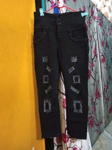 Jeans Hai  And Top SilkPeated XXL Ha