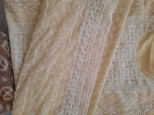 Butter Yellow Kurtha Set