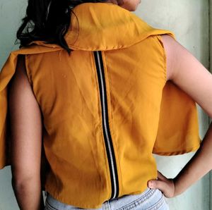Stylish Mustard Yellow Top