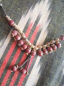 Boho Beaded Statement Necklace