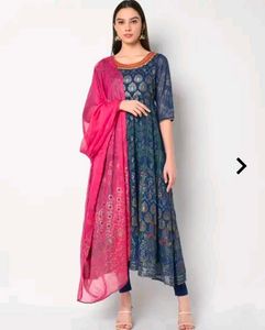 Aurelia Beautiful Ethnic Kurta Set with Dupatta