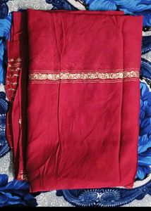 Elegant Red Kurta Set with Dupatta
