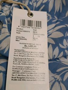 US POLO BRANDED TOP