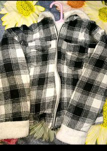 Check Print Jacket