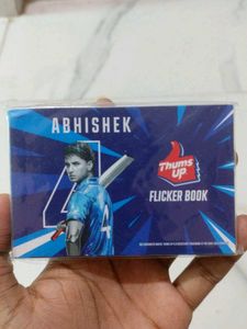 Limited Edition Abhishek Thumbs Up Flicker Book