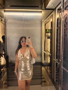 Shimmery Party Dress