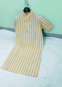 Men's Striped Kurta