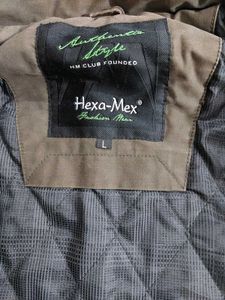 Men's Hooded Military Style Jacket