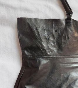 Sleek Faux Leather Camisole Top