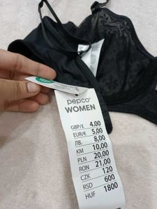 Sheer Floral Print Bra new with tag